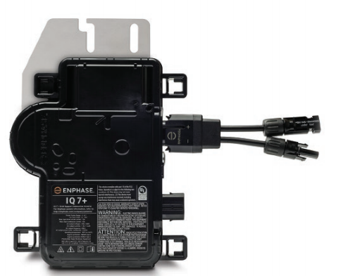 Enphase IQ7PLUS-72-2 Micro Inverter + IQ AC Connecting Cable Portrait Single Phase